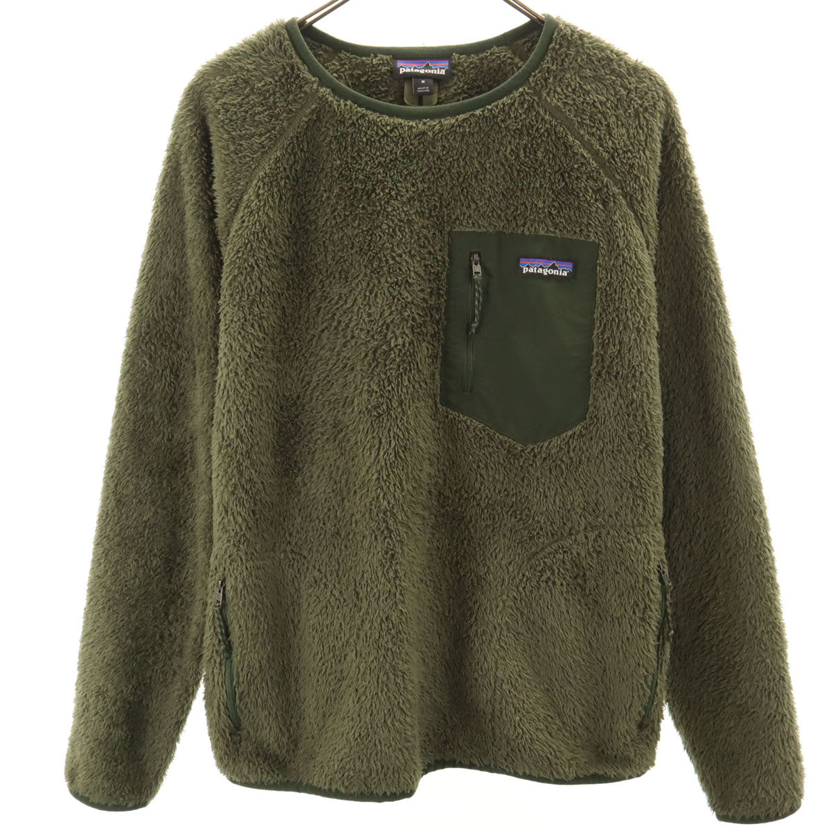 patagonia パタゴニア ロス ガトス クルー フリース ウェア M カーキ 25895FA20 アウトドア メンズ