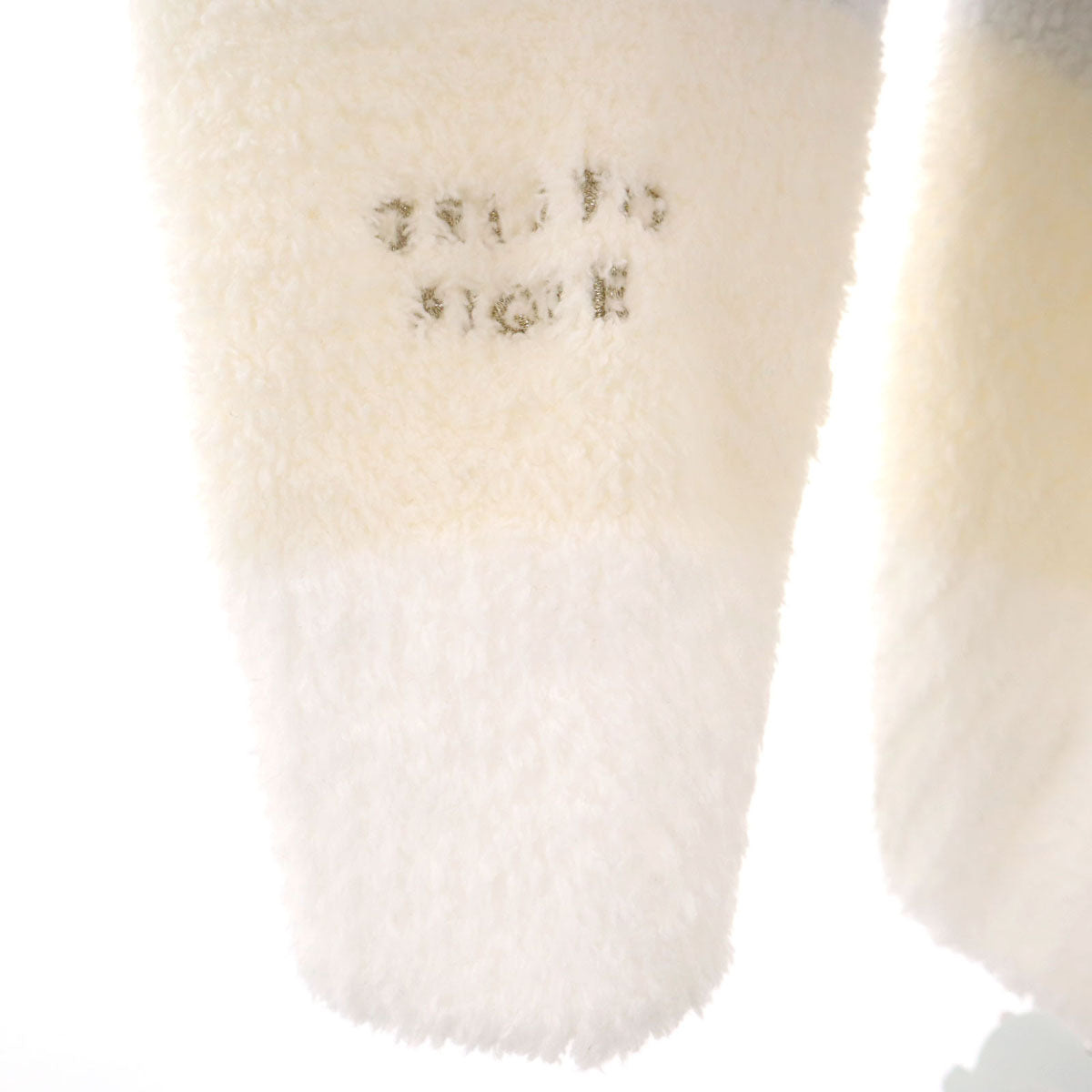 未使用 gelato pique ジェラートピケ ボーダー柄 長袖 ルームウェア 上下 セットアップ F ブルー系 ふわもこ レディース