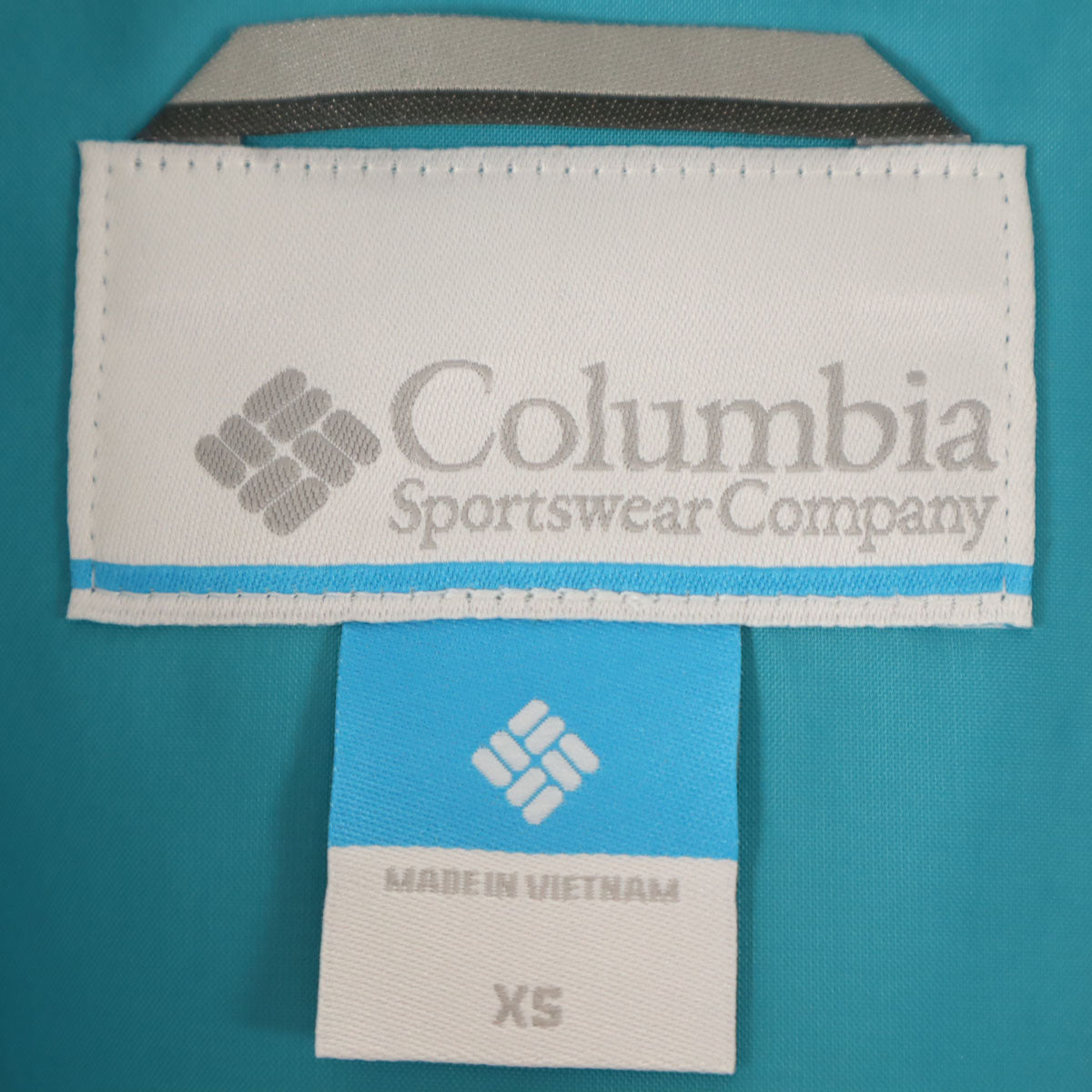 美品 Columbia コロンビア レインジャケット XS パープル系 アウトドア メンズ