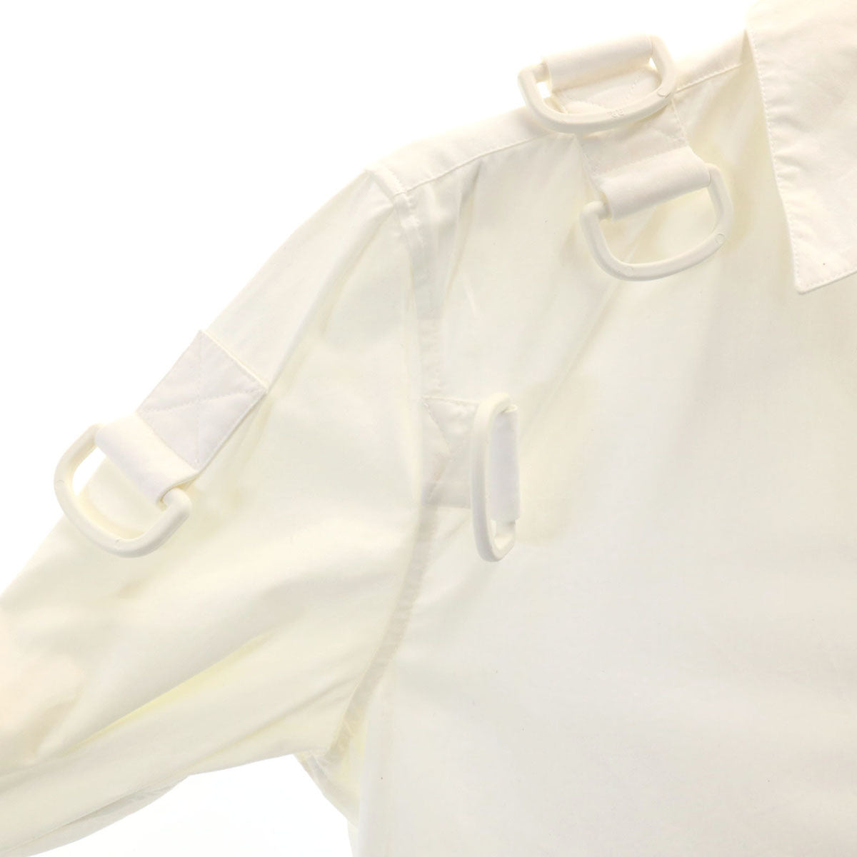 MM6 Maison Margiela エムエムシックス メゾンマルジェラ イタリア製 長袖 シャツ 42 ホワイト レディース