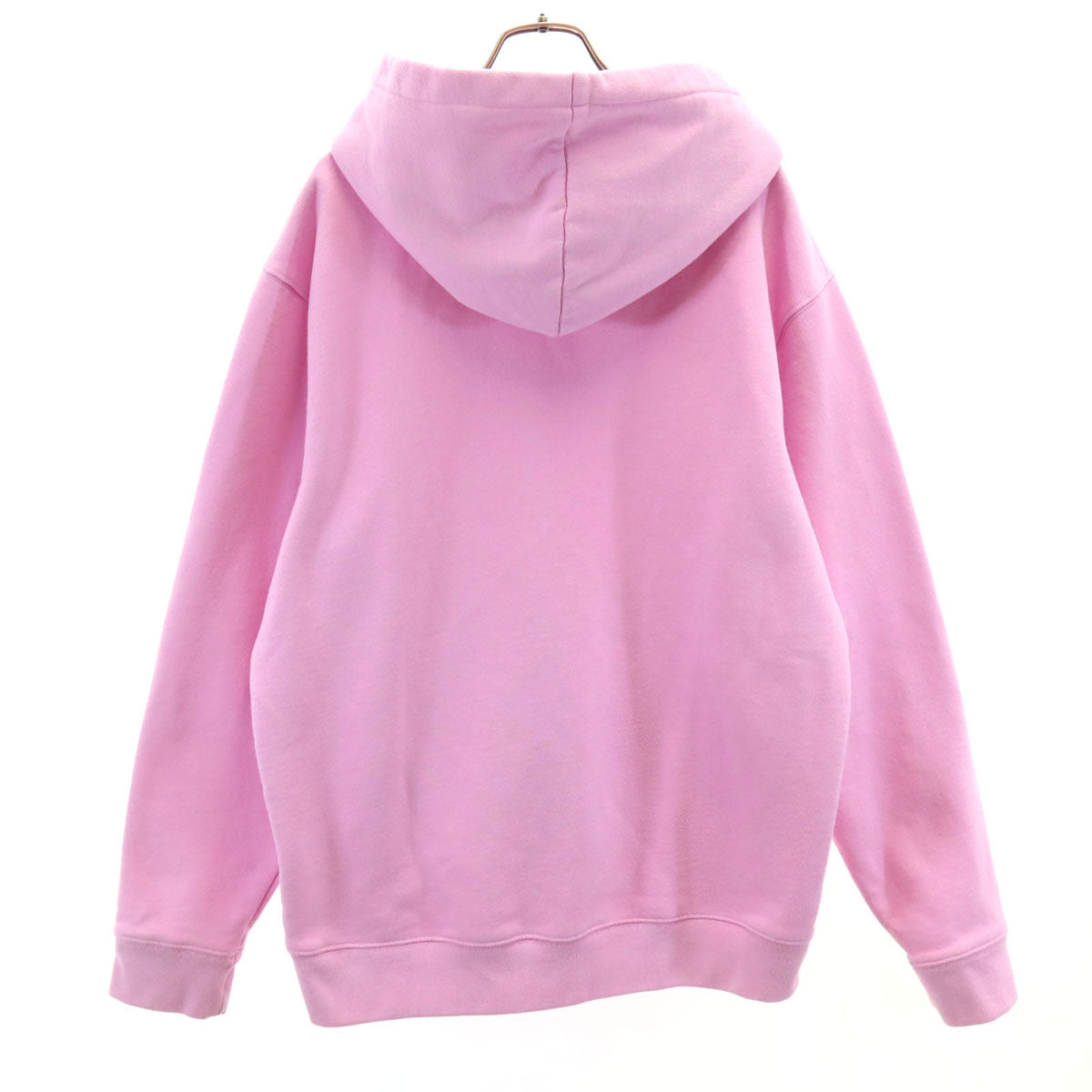 MAISON KITSUNE メゾンキツネ ポルトガル製 長袖 スウェットパーカー L ピンク 裏起毛 メンズ
