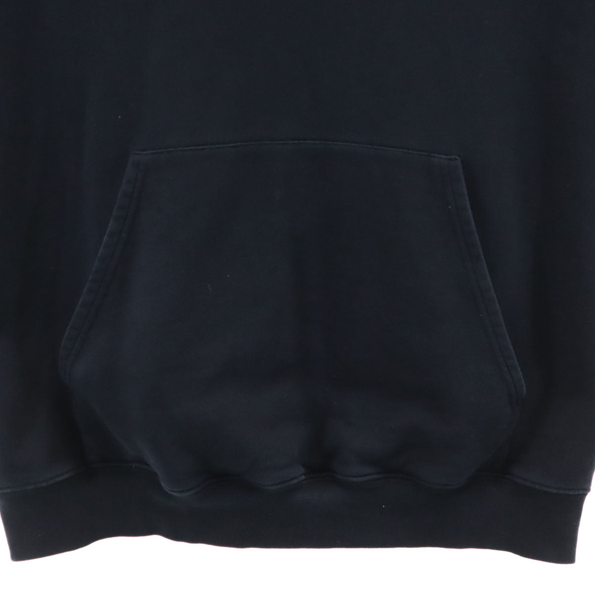 BALENCIAGA バレンシアガ ポルトガル製 長袖 スウェットパーカー XS ブラック メンズ