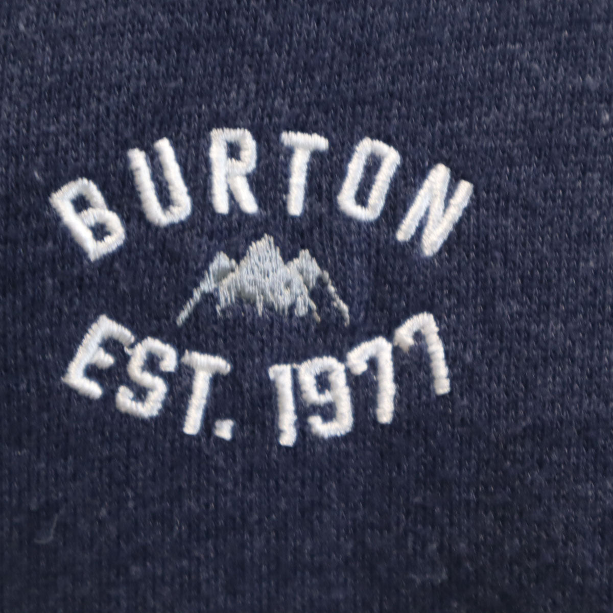 BURTON バートン 長袖 ジップパーカー S ネイビー メンズ