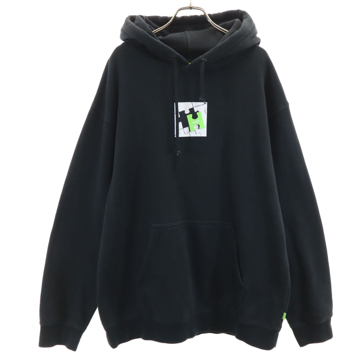 HUF ハフ 長袖 スウェットパーカー L ブラック メンズ
