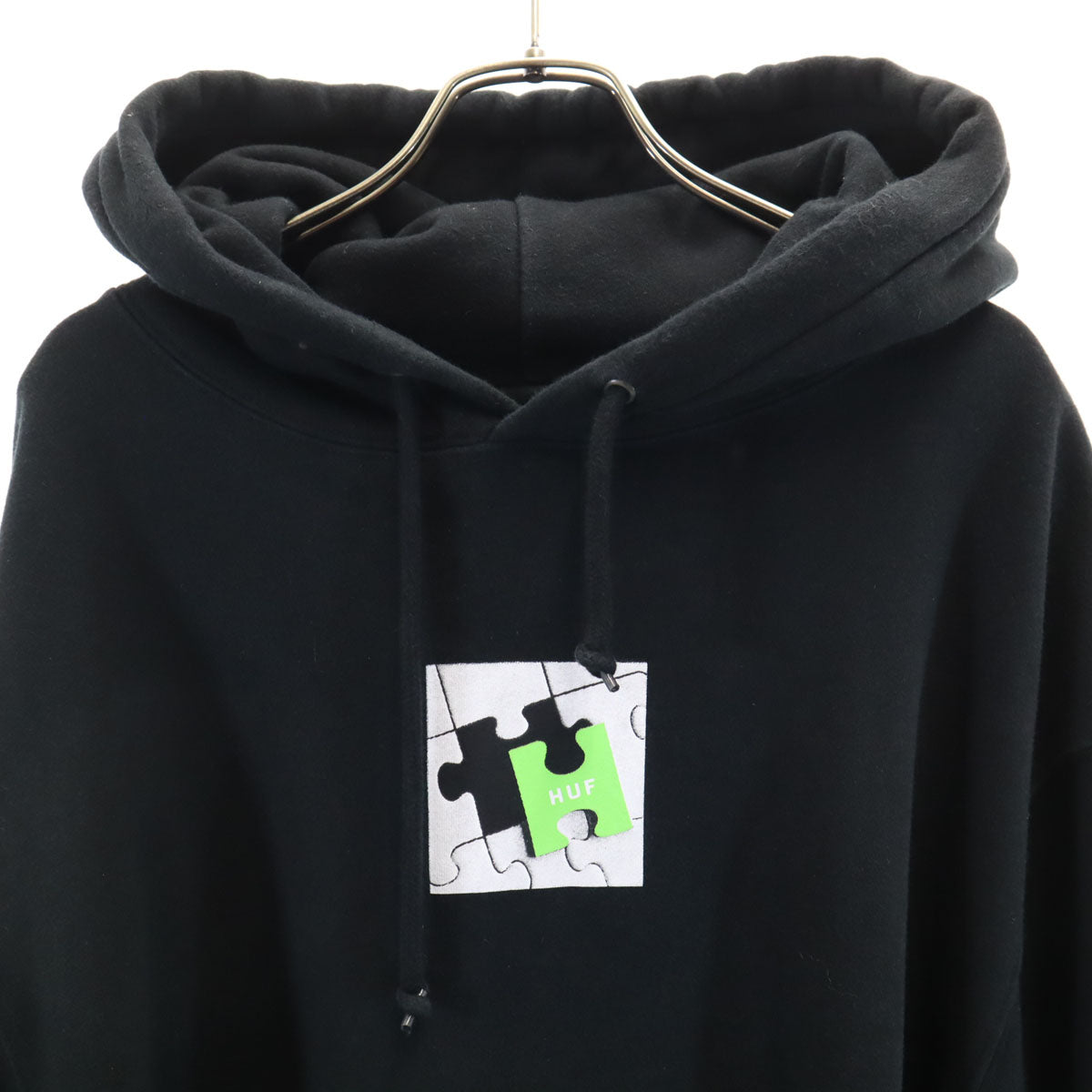 HUF ハフ 長袖 スウェットパーカー L ブラック メンズ