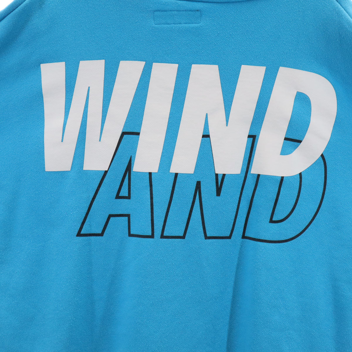 WIND AND SEA ウィンダンシー 長袖 スウェットパーカー XL 水色 メンズ