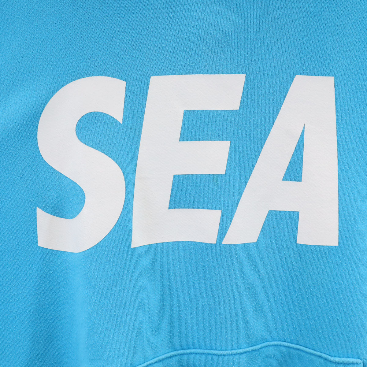 WIND AND SEA ウィンダンシー 長袖 スウェットパーカー XL 水色 メンズ