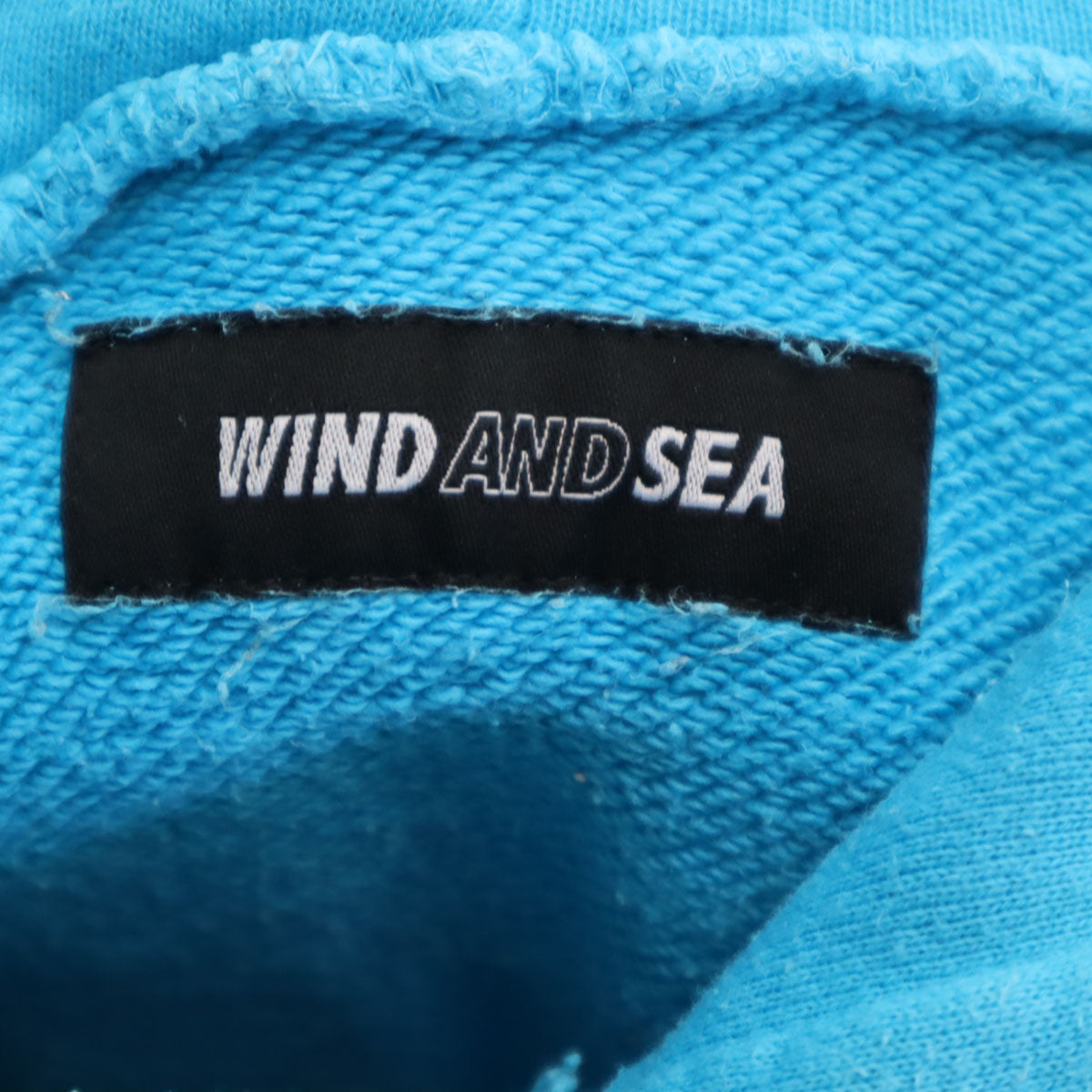 WIND AND SEA ウィンダンシー 長袖 スウェットパーカー XL 水色 メンズ