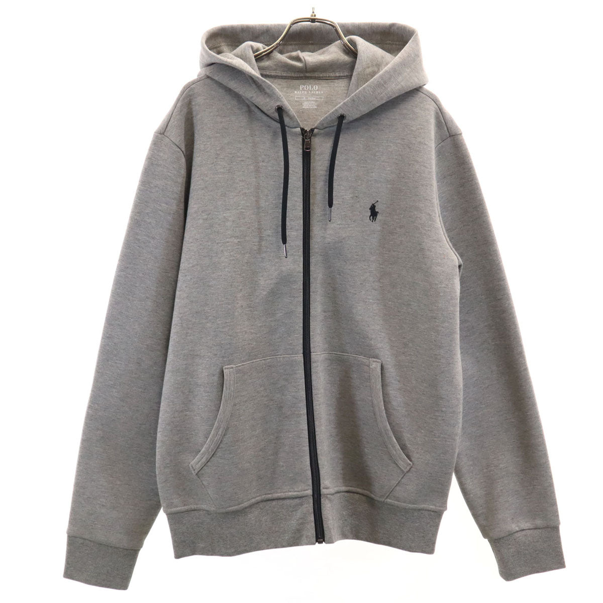 POLO RALPH LAUREN ポロラルフローレン 長袖 ジップパーカー M グレー メンズ