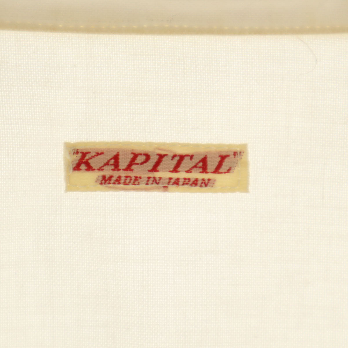 KAPITAL キャピタル 長袖 シャツ XL ホワイト メンズ