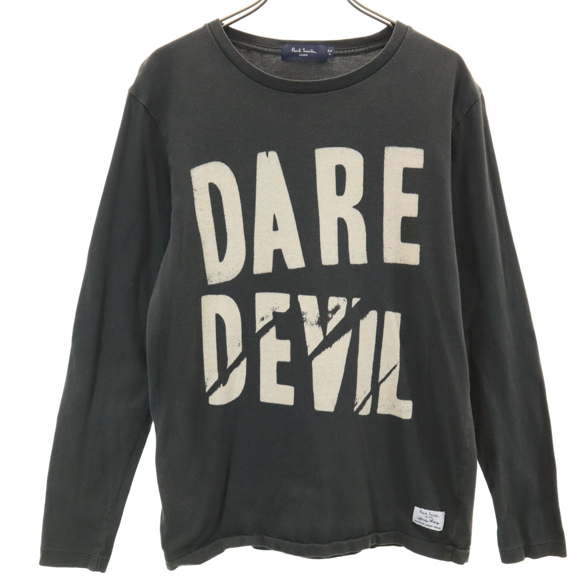 Paul Smith JEANS ポールスミスジーンズ 長袖 Tシャツ M チャコール ロンT メンズ