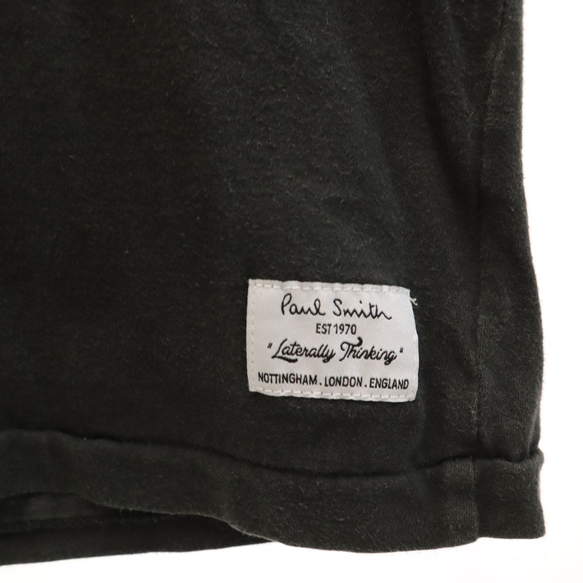 Paul Smith JEANS ポールスミスジーンズ 長袖 Tシャツ M チャコール ロンT メンズ