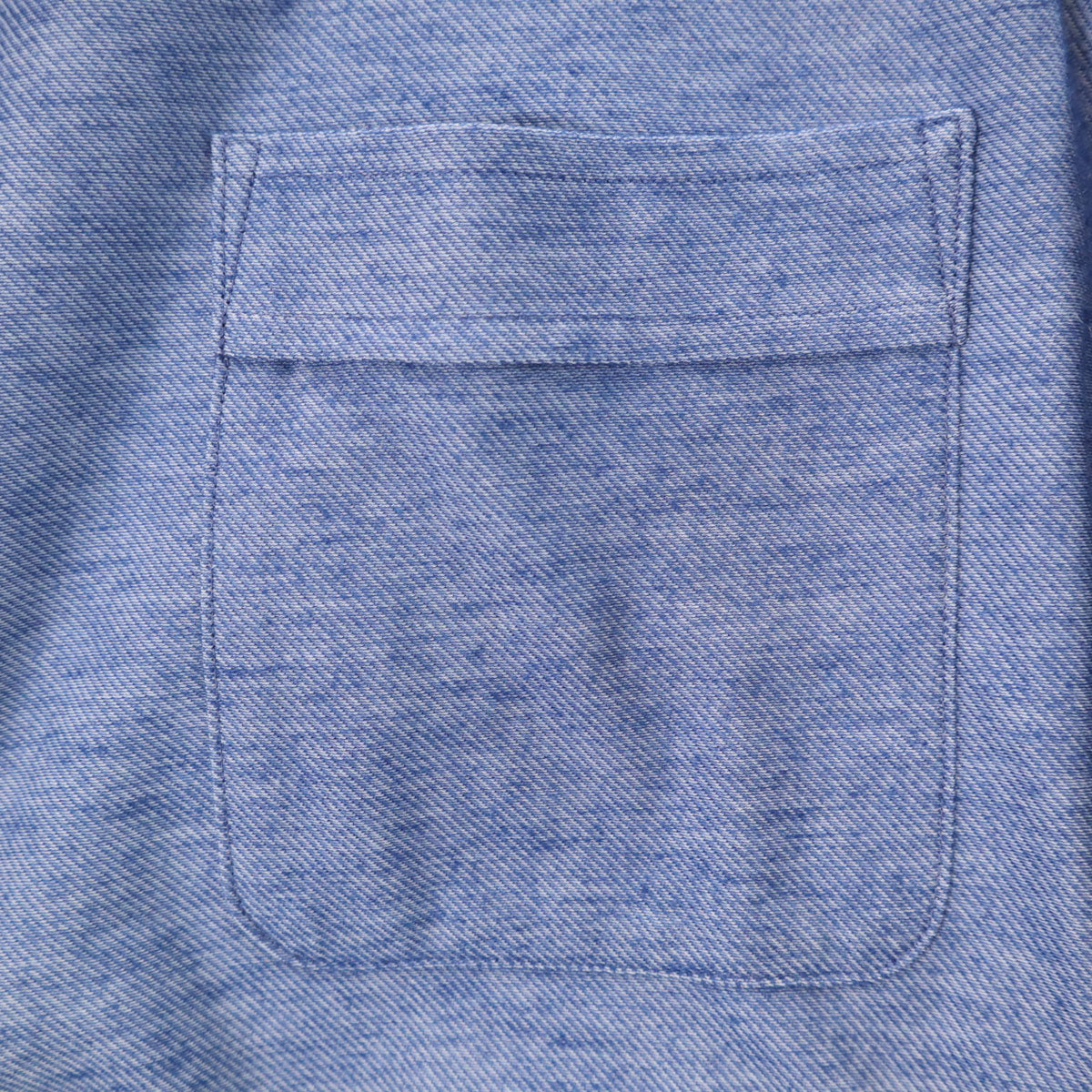 MACKINTOSH LONDON マッキントッシュ ロンドン 長袖 ボタンダウンシャツ L ブルー系 メンズ