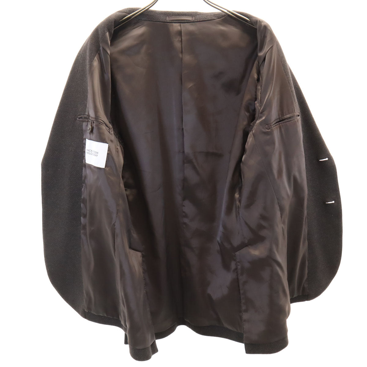 MACKINTOSH PHILOSOPHY マッキントッシュフィロソフィー テーラードジャケット 40L ダークブラウン メンズ