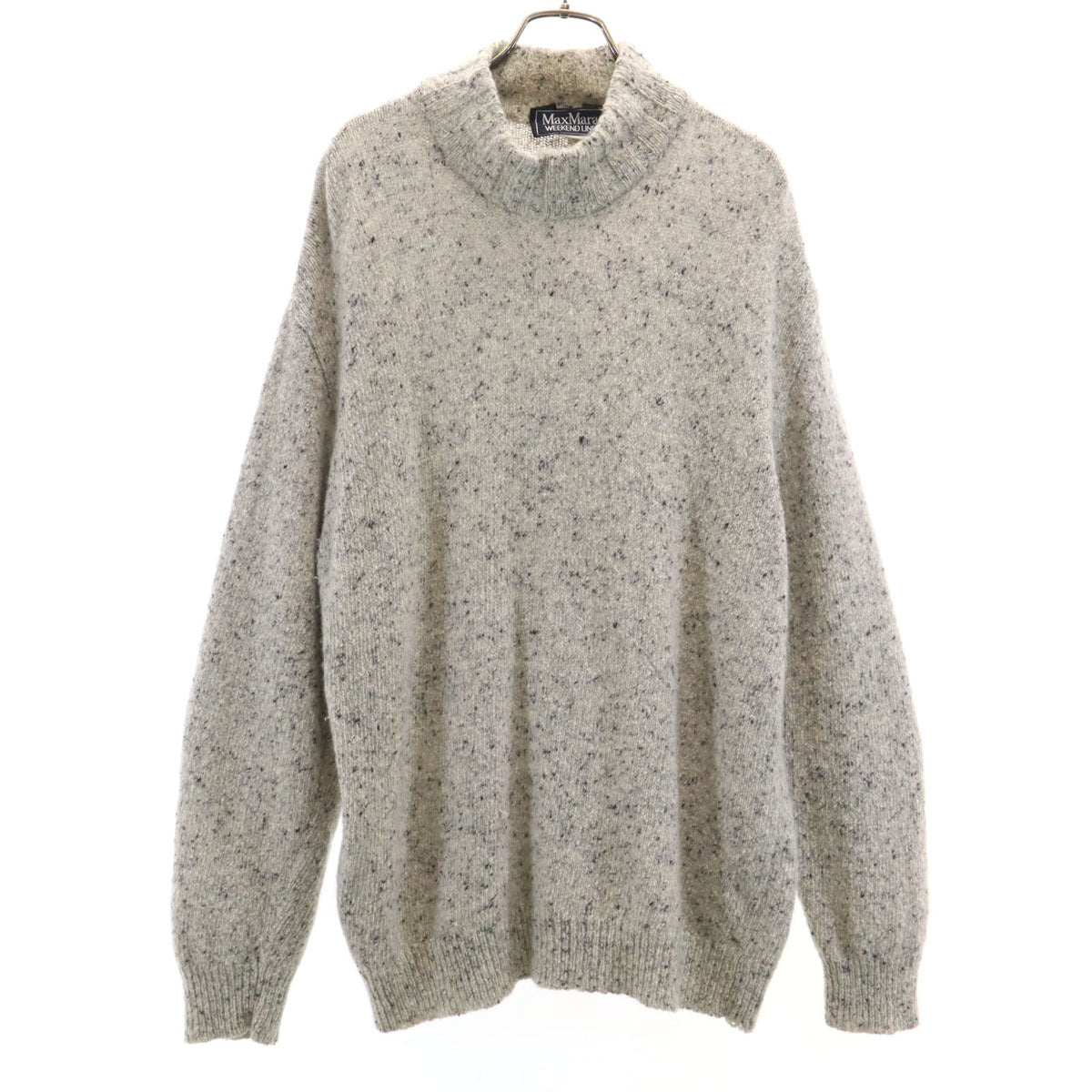 MaxMara WEEKEND LINE マックスマーラ ウィークエンドライン イタリア製 長袖 セーター L グレー ニット メンズ