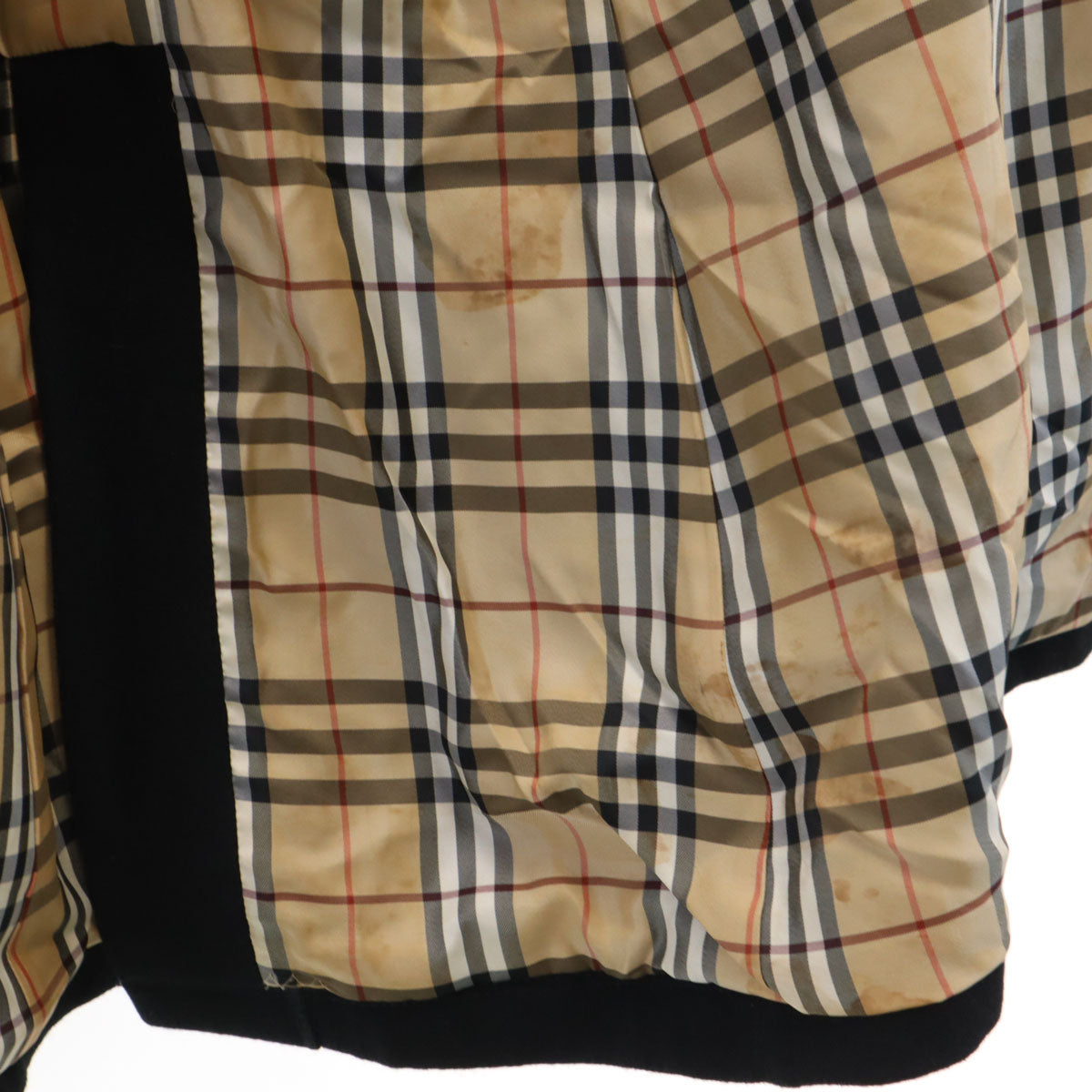 BURBERRY LONDON BLUE LABEL バーバリー ロンドン ブルーレーベル トレンチコート 40 ブラック レディース