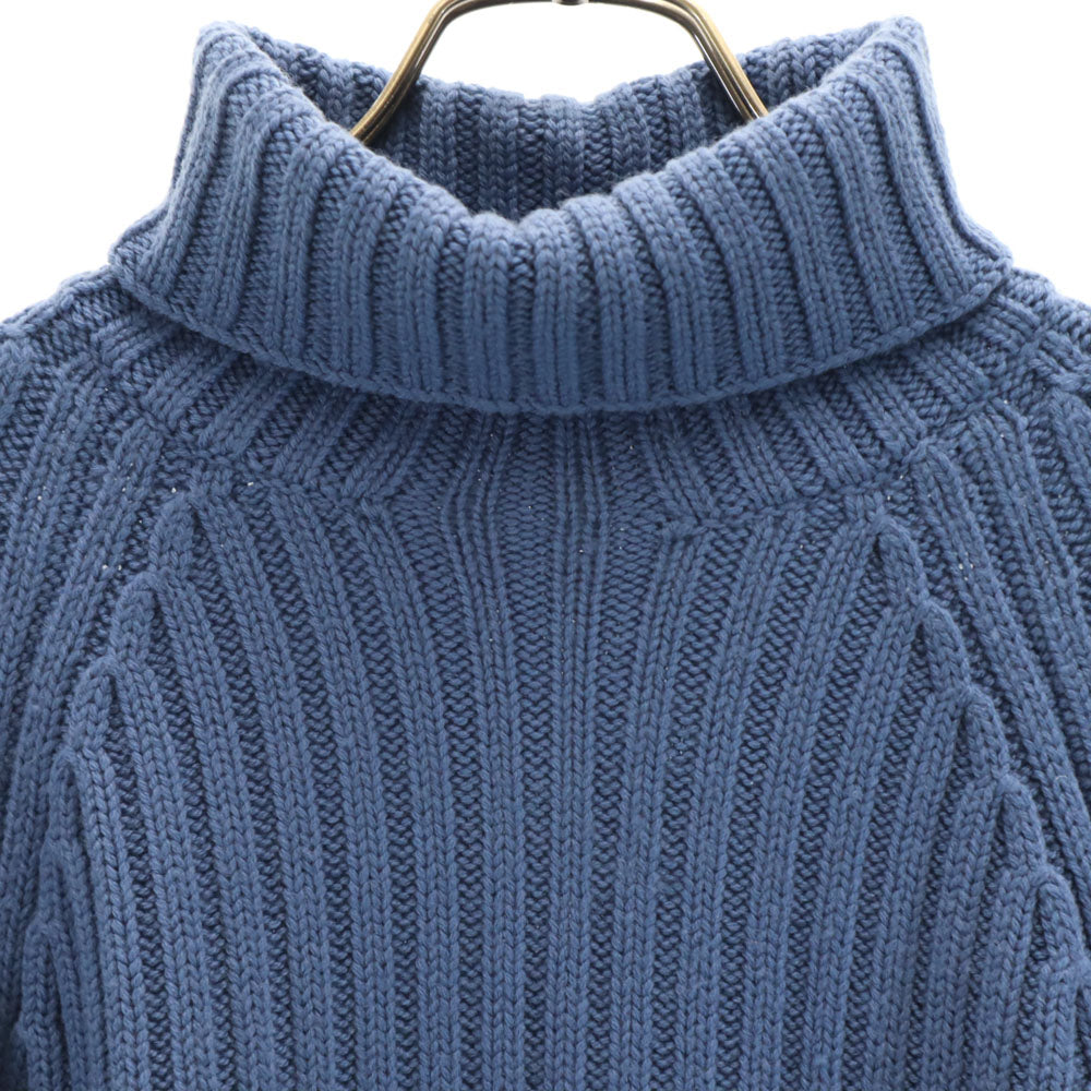KORS MICHAEL KORS コース マイケルコース 長袖 タートルネック セーター 6 くすみブルー ニット レディース