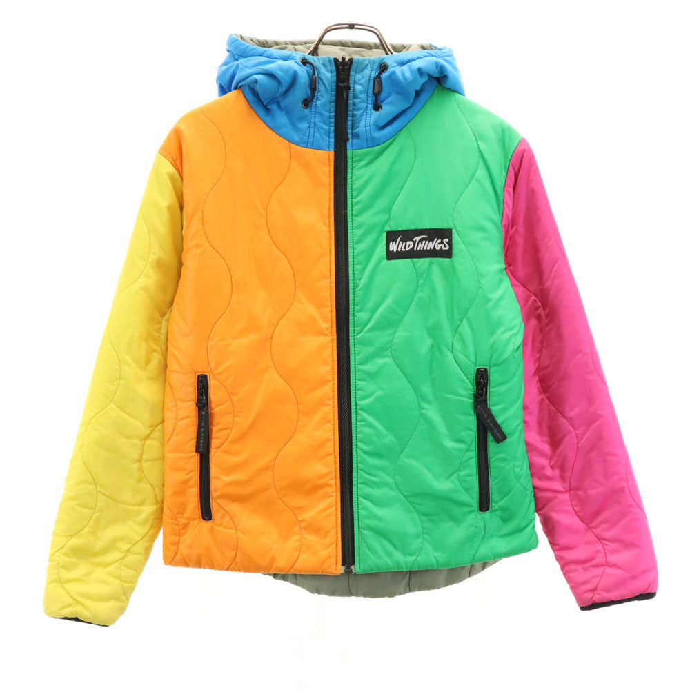 WILDTHINGS ワイルドシングス USA製 オールド キルティングジャケット XS 中綿入り レディース