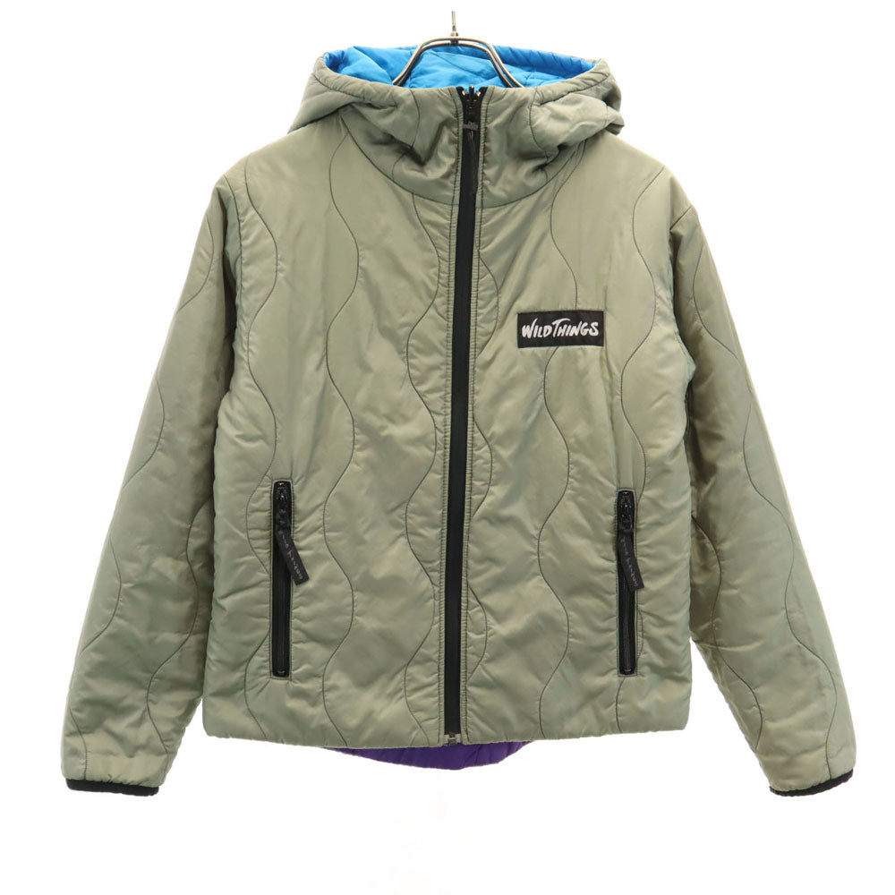 WILDTHINGS ワイルドシングス USA製 オールド キルティングジャケット XS 中綿入り レディース