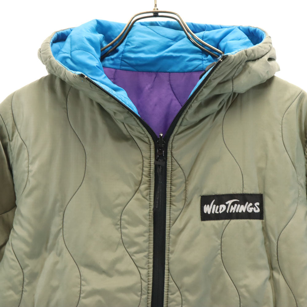 WILDTHINGS ワイルドシングス USA製 オールド キルティングジャケット XS 中綿入り レディース