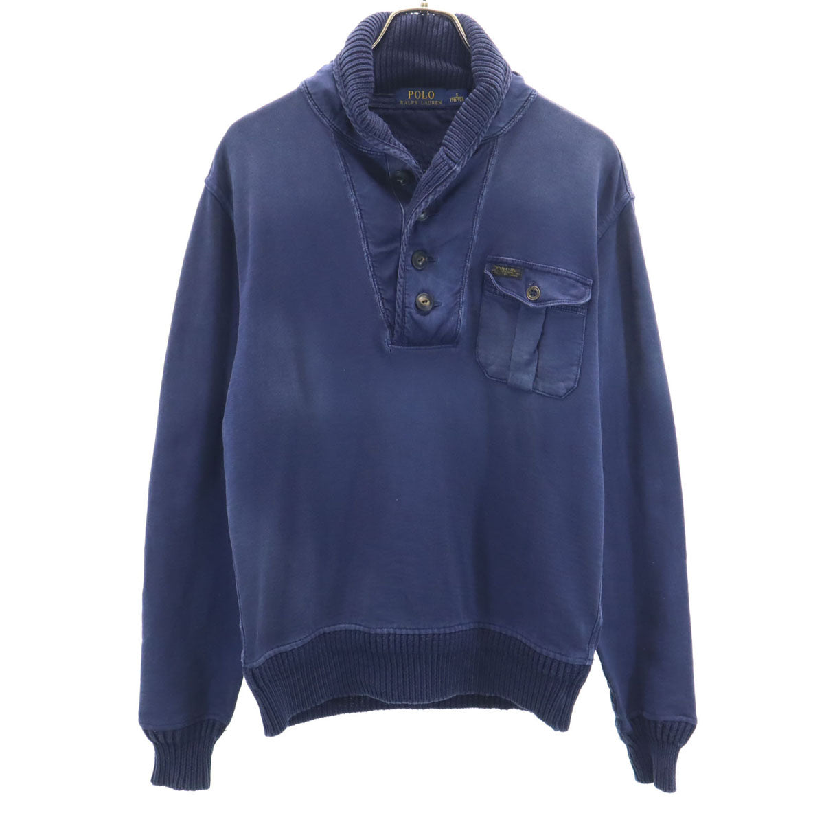 POLO RALPH LAUREN ポロラルフローレン 長袖 スウェット S ネイビー メンズ