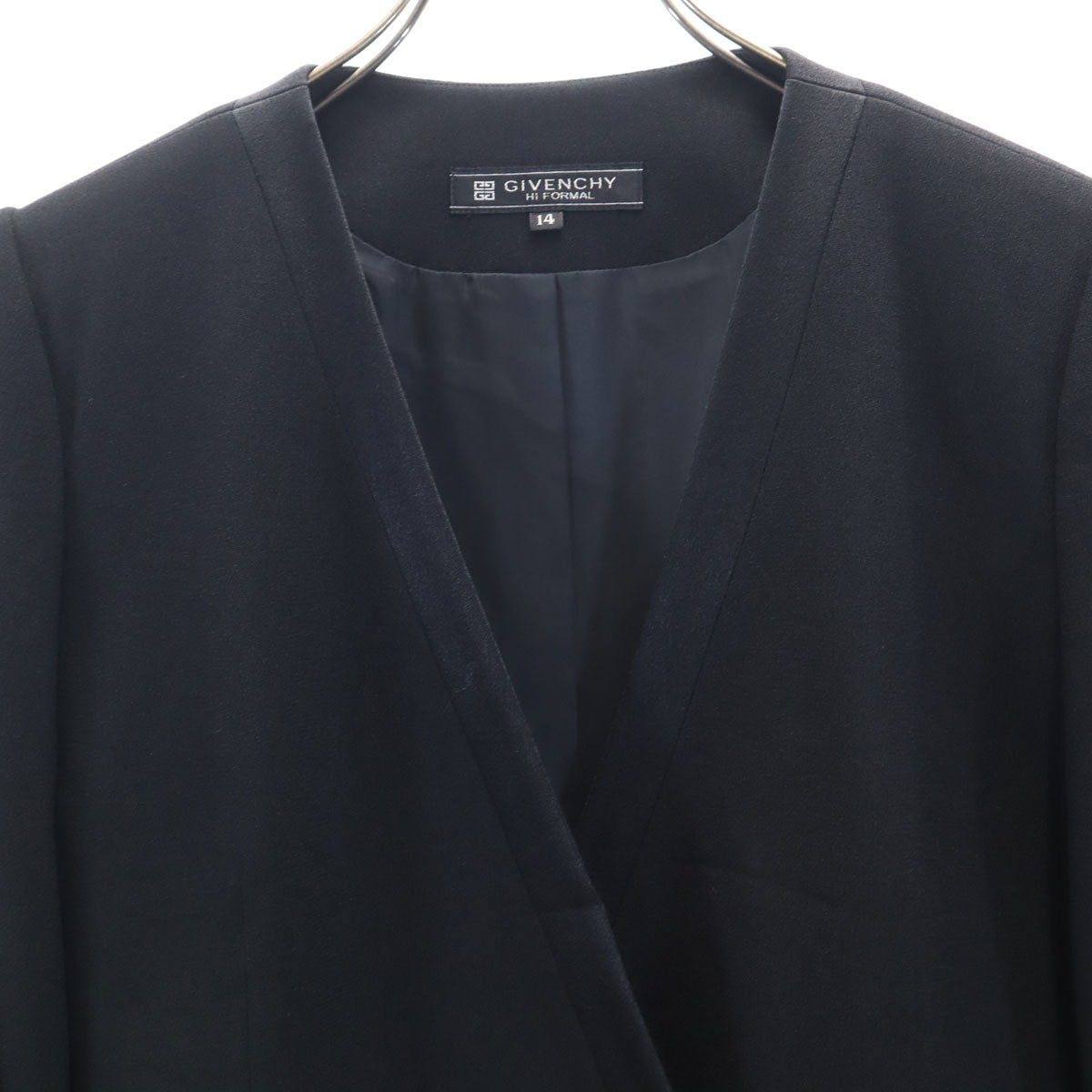 Givenchy ジバンシー 90s オールド ジャケット 14 ブラック レディース