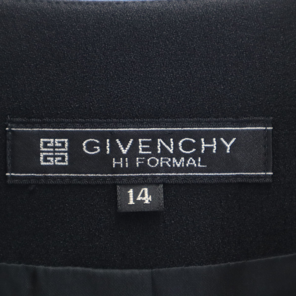 Givenchy ジバンシー 90s オールド ジャケット 14 ブラック レディース