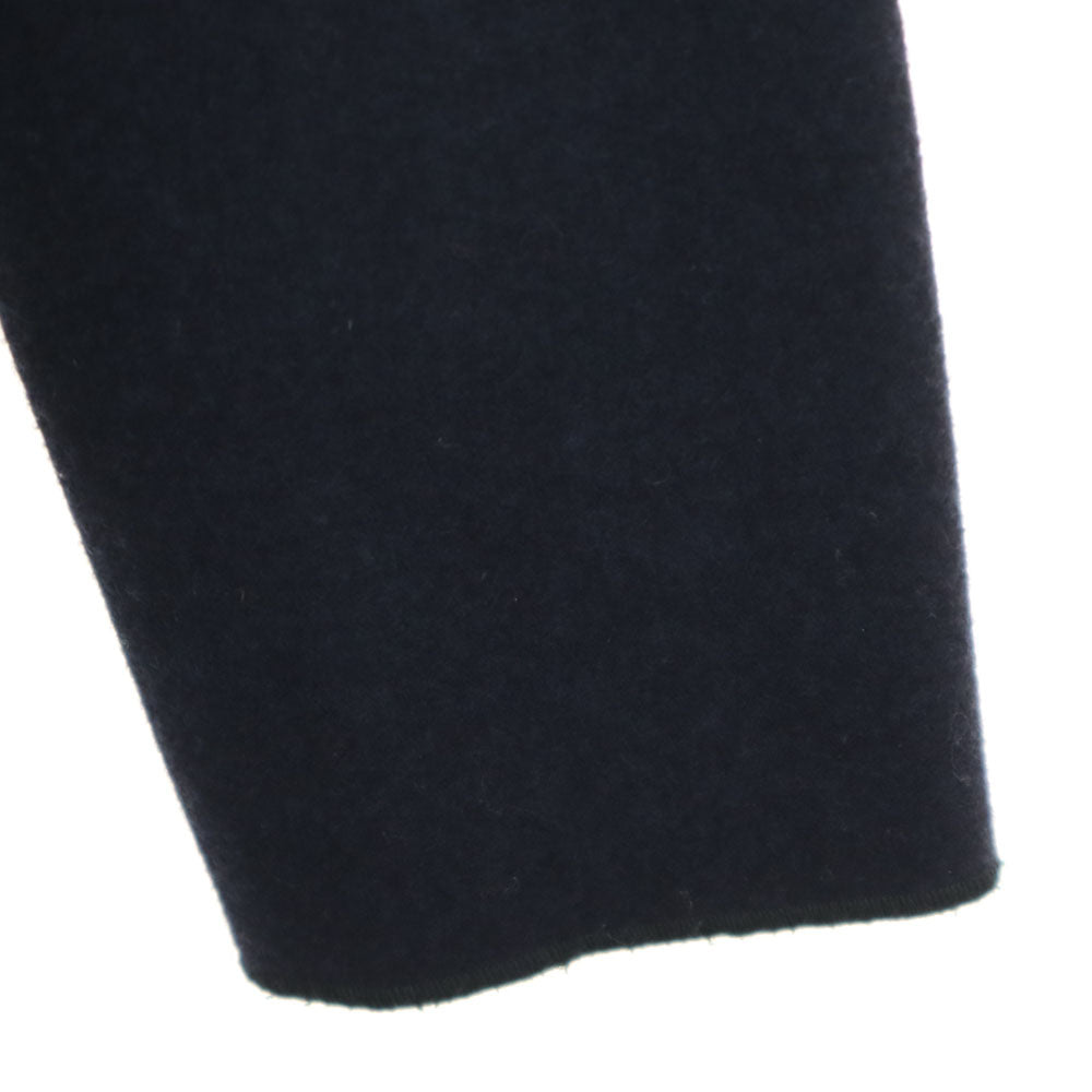 RALPH LAUREN ラルフローレン 日本製 縮絨ウール カーディガン 上下 セットアップ 7 ネイビー レディース