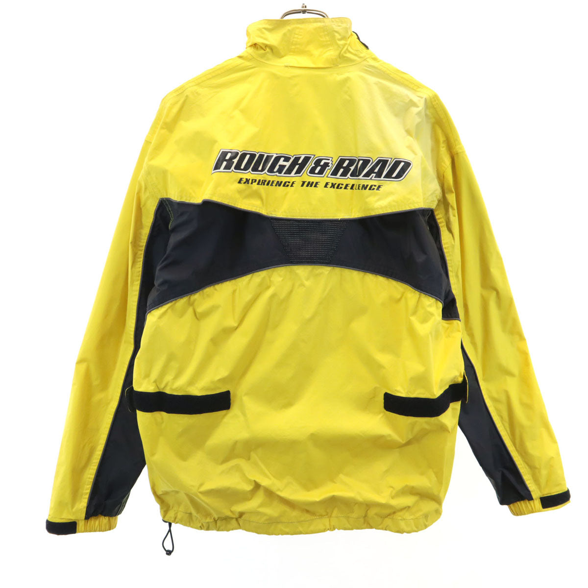Rough ＆ Road ラフアンドロード ナイロンジャケット L イエロー スポーツ メンズ