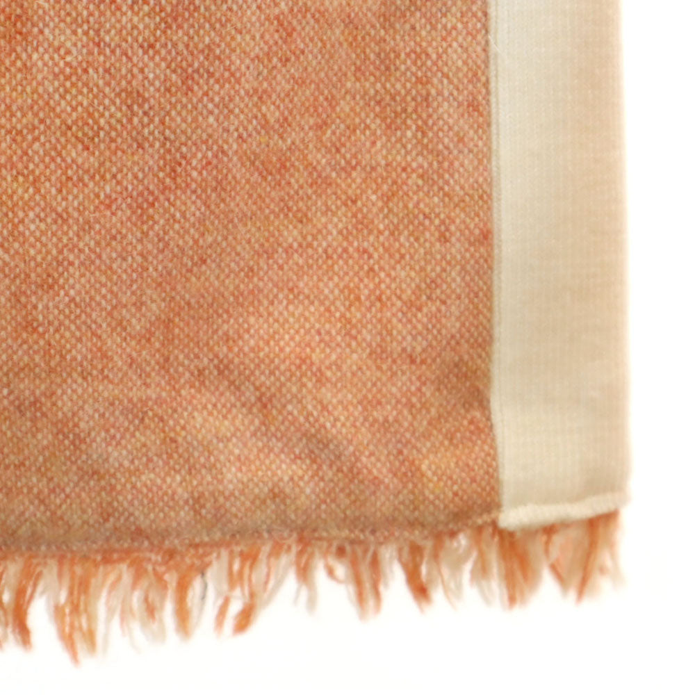 ランバンオンブルー 日本製 ウールブレンド ライダースジャケット 上下 セットアップ 38 サーモンピンク系 LANVIN en Bleu 3ピース レディース