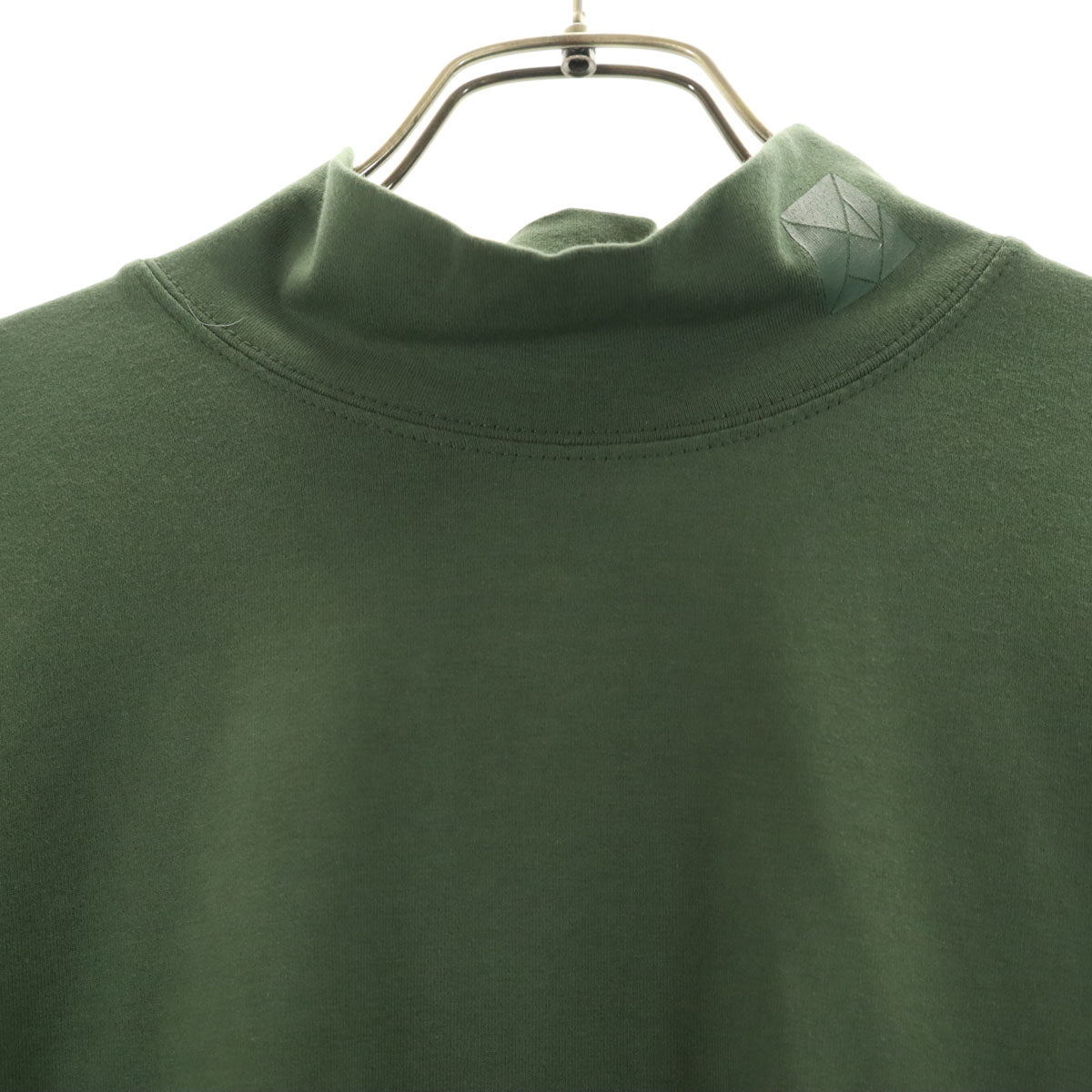TANGRAM タングラム モックネック Tシャツ L カーキ ロンT メンズ