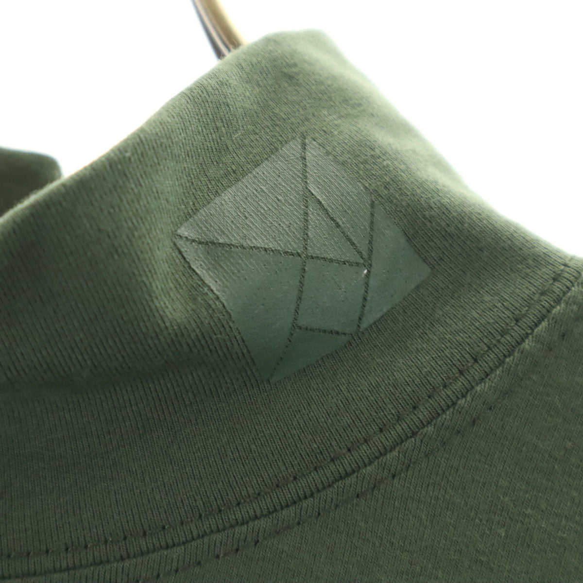 TANGRAM タングラム モックネック Tシャツ L カーキ ロンT メンズ
