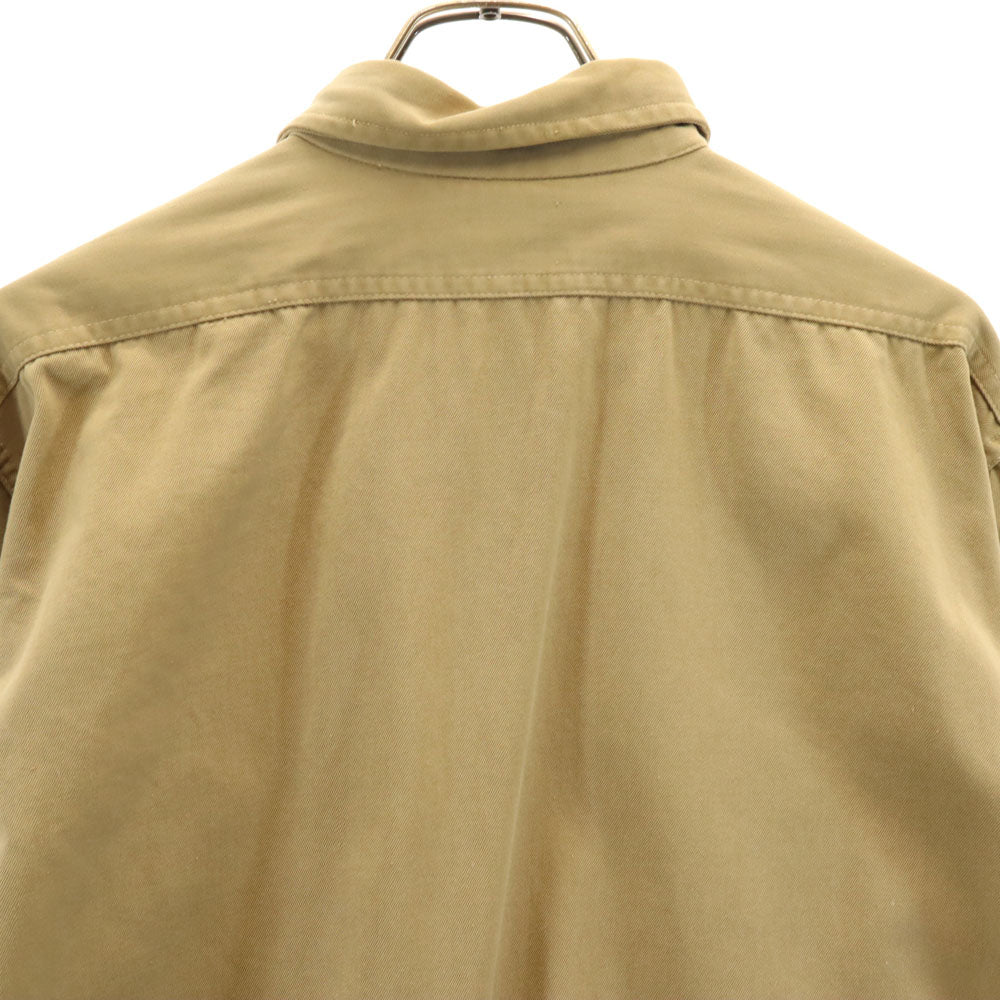 SWEET・ORR 40s ヴィンテージ マチ付き ユニオンチケット 長袖 ボーイスカウト シャツ ベージュ メンズ
