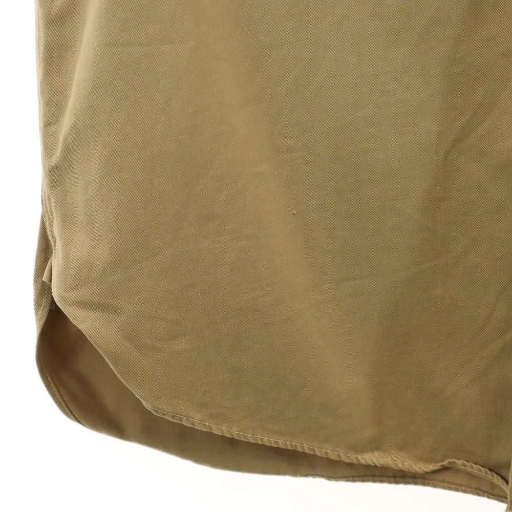 SWEET・ORR 40s ヴィンテージ マチ付き ユニオンチケット 長袖 ボーイスカウト シャツ ベージュ メンズ