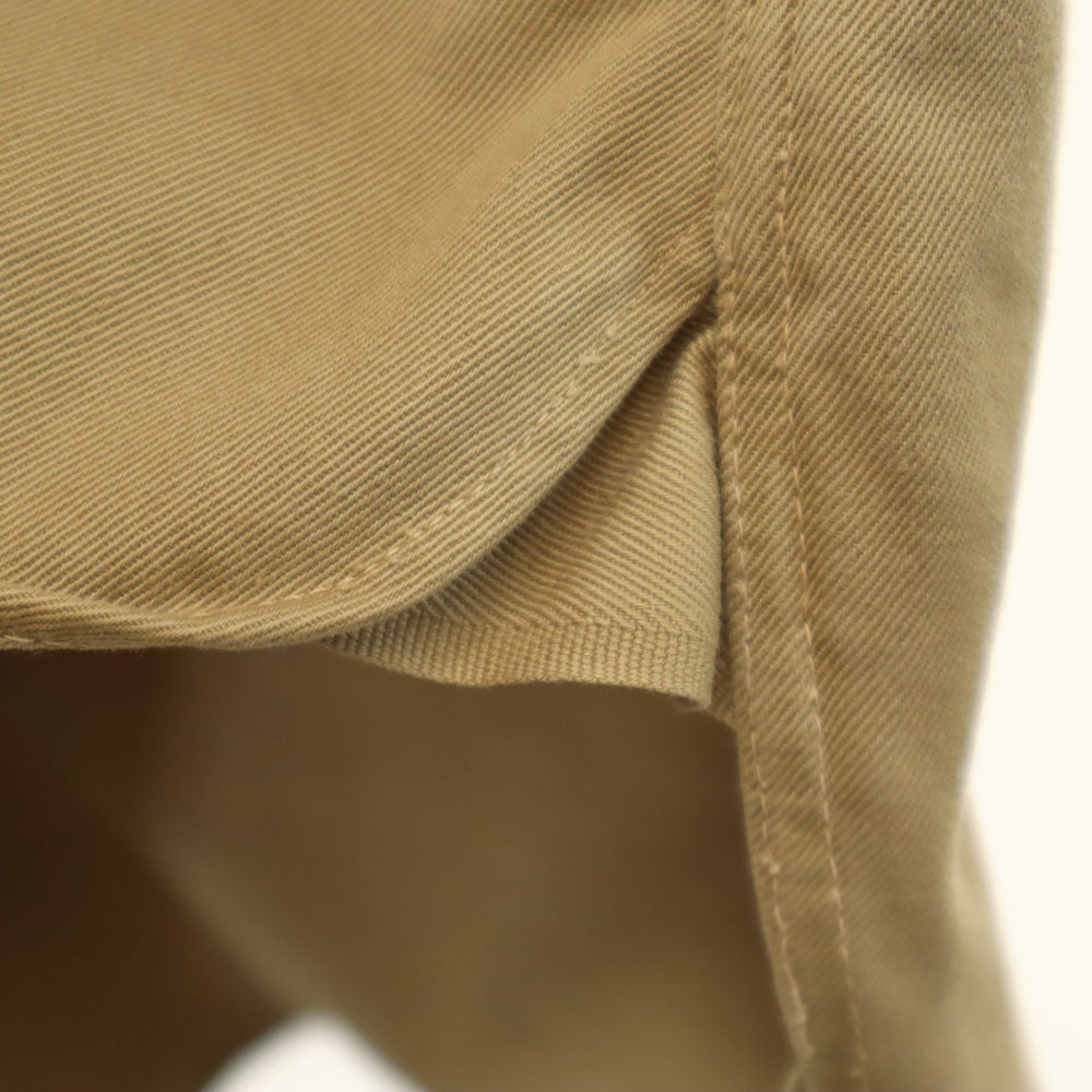 SWEET・ORR 40s ヴィンテージ マチ付き ユニオンチケット 長袖 ボーイスカウト シャツ ベージュ メンズ