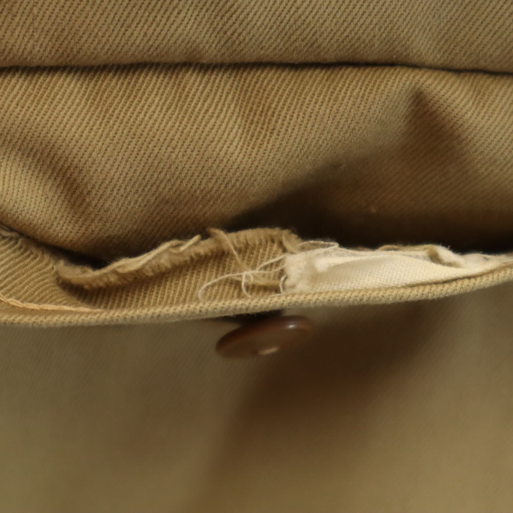 SWEET・ORR 40s ヴィンテージ マチ付き ユニオンチケット 長袖 ボーイスカウト シャツ ベージュ メンズ