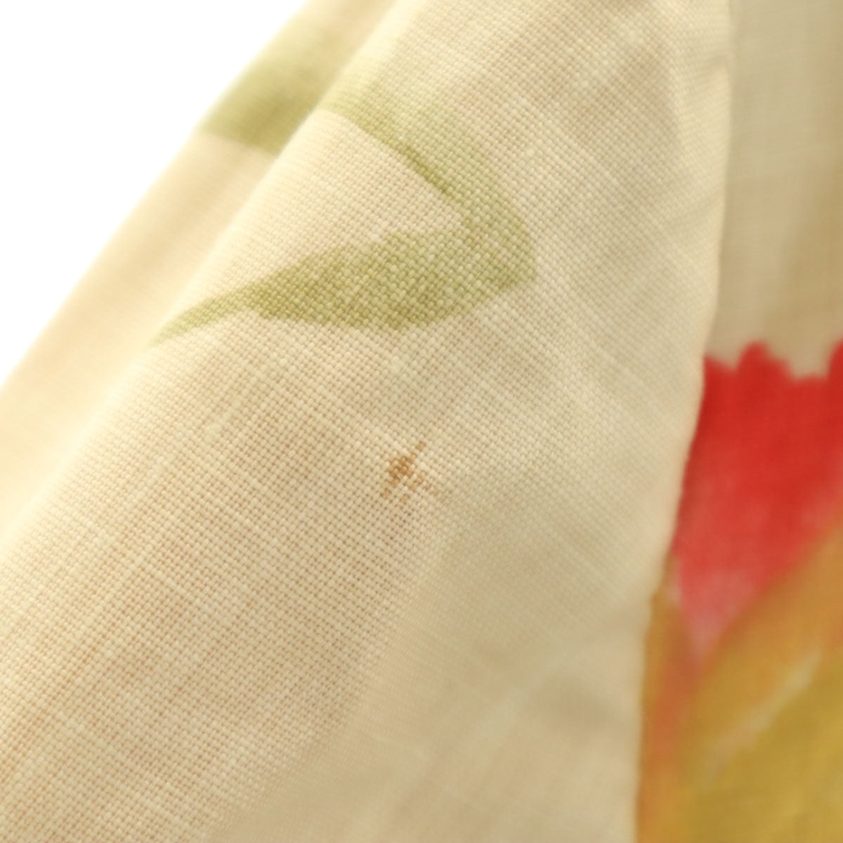 CELINE セリーヌ フランス製 花柄 コート 38 ベージュ レディース