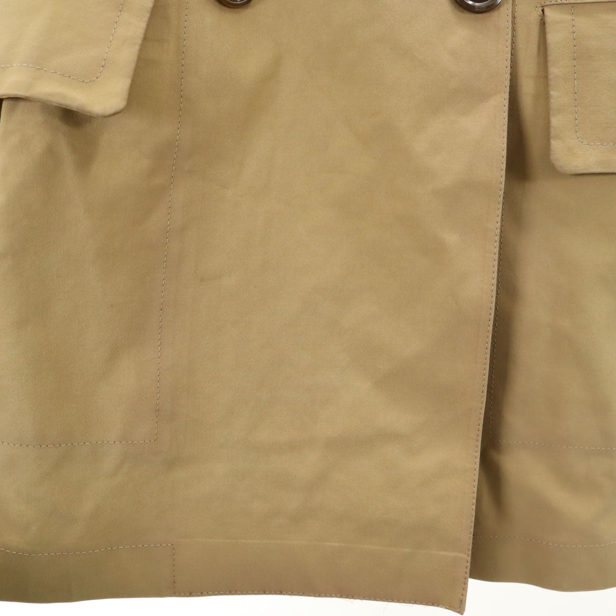 LOUIS VUITTON ルイヴィトン 英国製 トレンチコート 34 ベージュ レディース