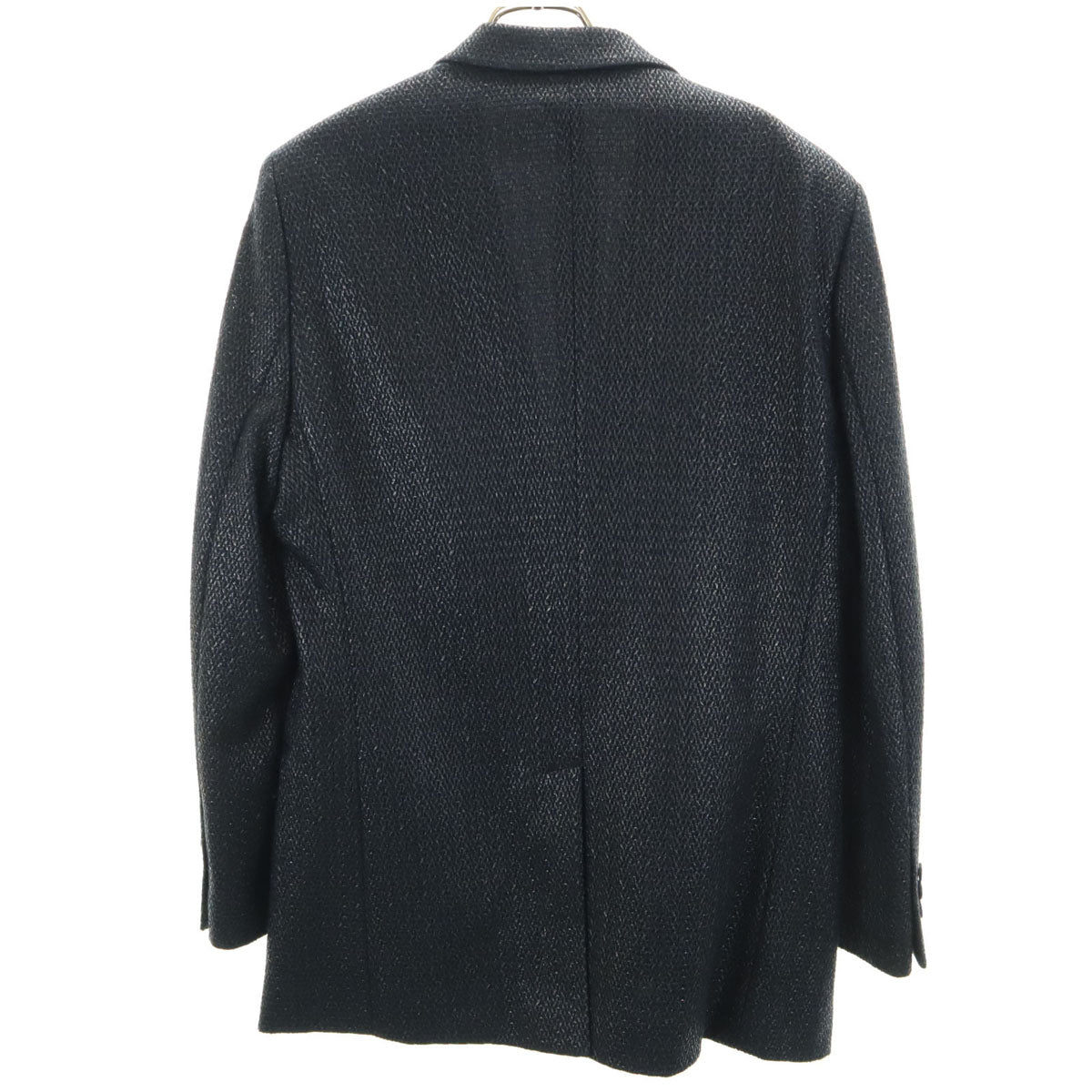 未使用 Emporio Armani エンポリオアルマーニ イタリア製 テーラードジャケット 52 ネイビー メンズ