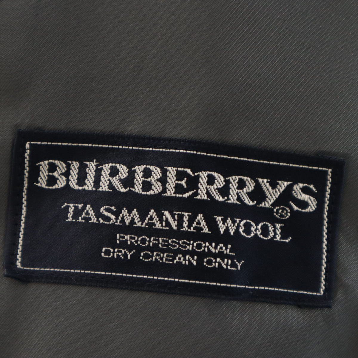 Burberrys バーバリーズ 90s オールド ウールブレンド テーラードジャケット 94-84-165 グレー C-TK83 2ピース メンズ