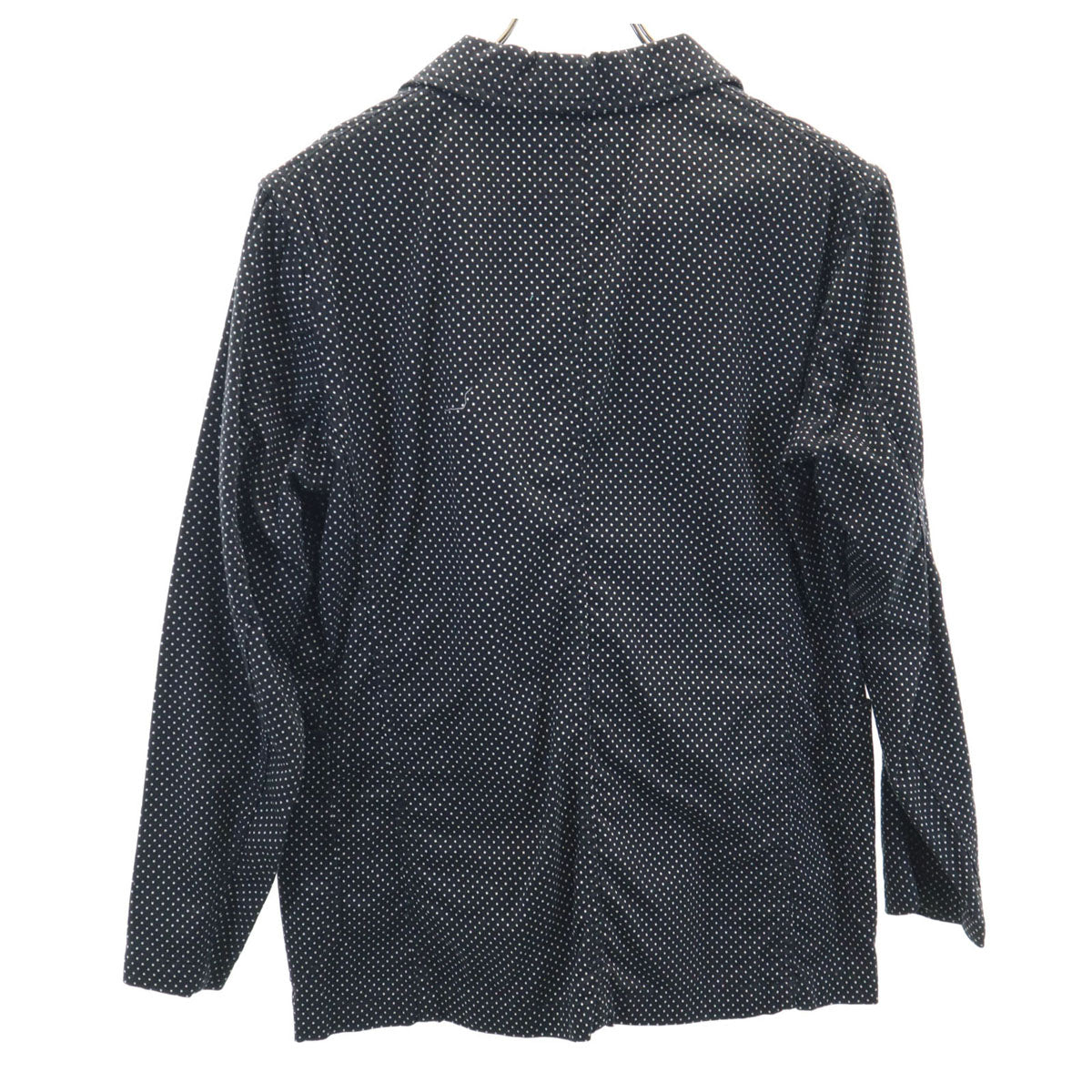 ENGINEERED GARMENTS エンジニアドガーメンツ USA製 ドット柄 テーラードジャケット XS 黒 水玉 メンズ