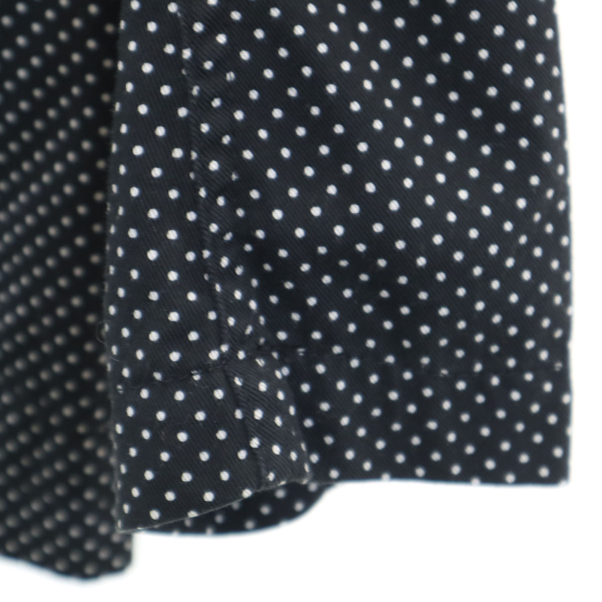 ENGINEERED GARMENTS エンジニアドガーメンツ USA製 ドット柄 テーラードジャケット XS 黒 水玉 メンズ