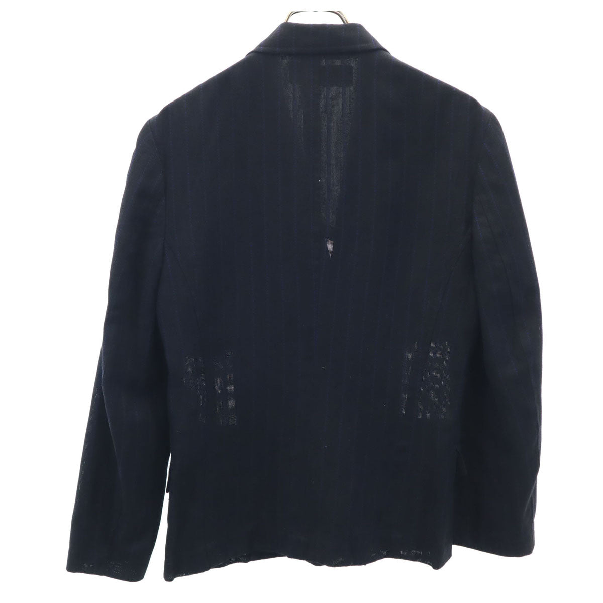 tricot COMME des GARCONS トリコットコムデギャルソン 80s 1989年 ヴィンテージ 日本製 ストライプ柄 テーラードジャケット ブラック メンズ