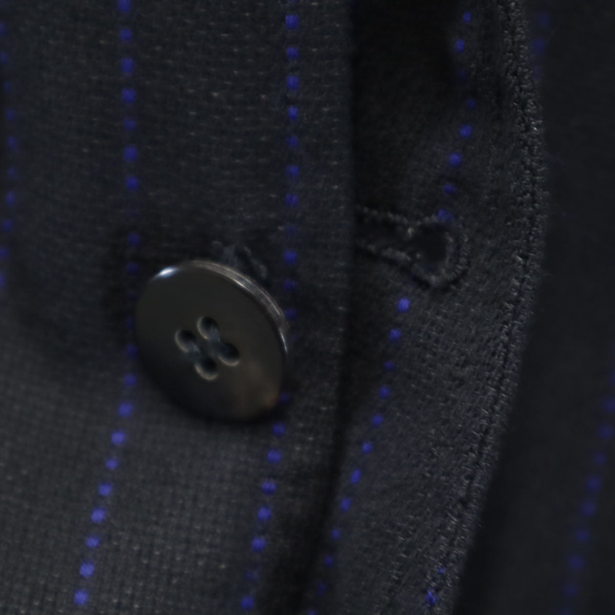 tricot COMME des GARCONS トリコットコムデギャルソン 80s 1989年 ヴィンテージ 日本製 ストライプ柄 テーラードジャケット ブラック メンズ