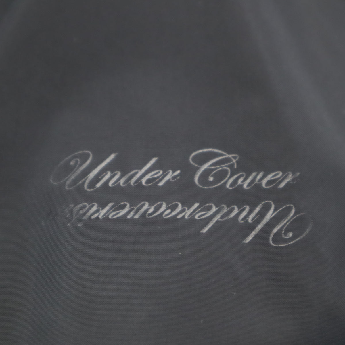 UNDERCOVER アンダーカバー バックプリント ナイロンジャケット S ブラック メンズ