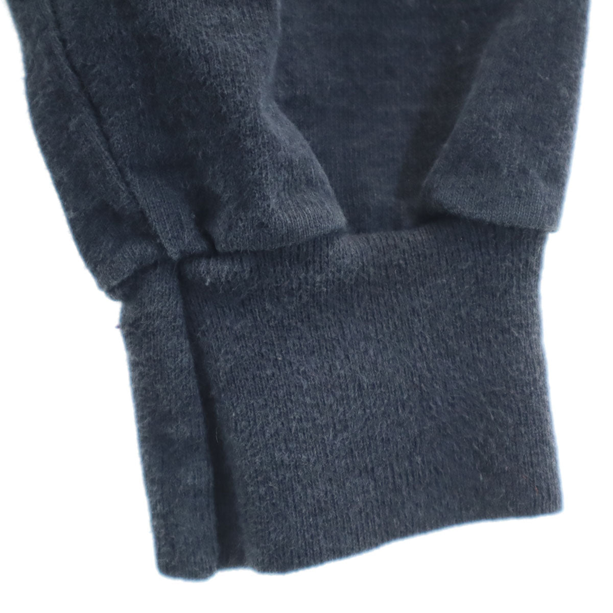 JIMMY'Z ジミーズ 90s オールド USA製 長袖 ワンポイント モックネック Tシャツ M ブラック メンズ