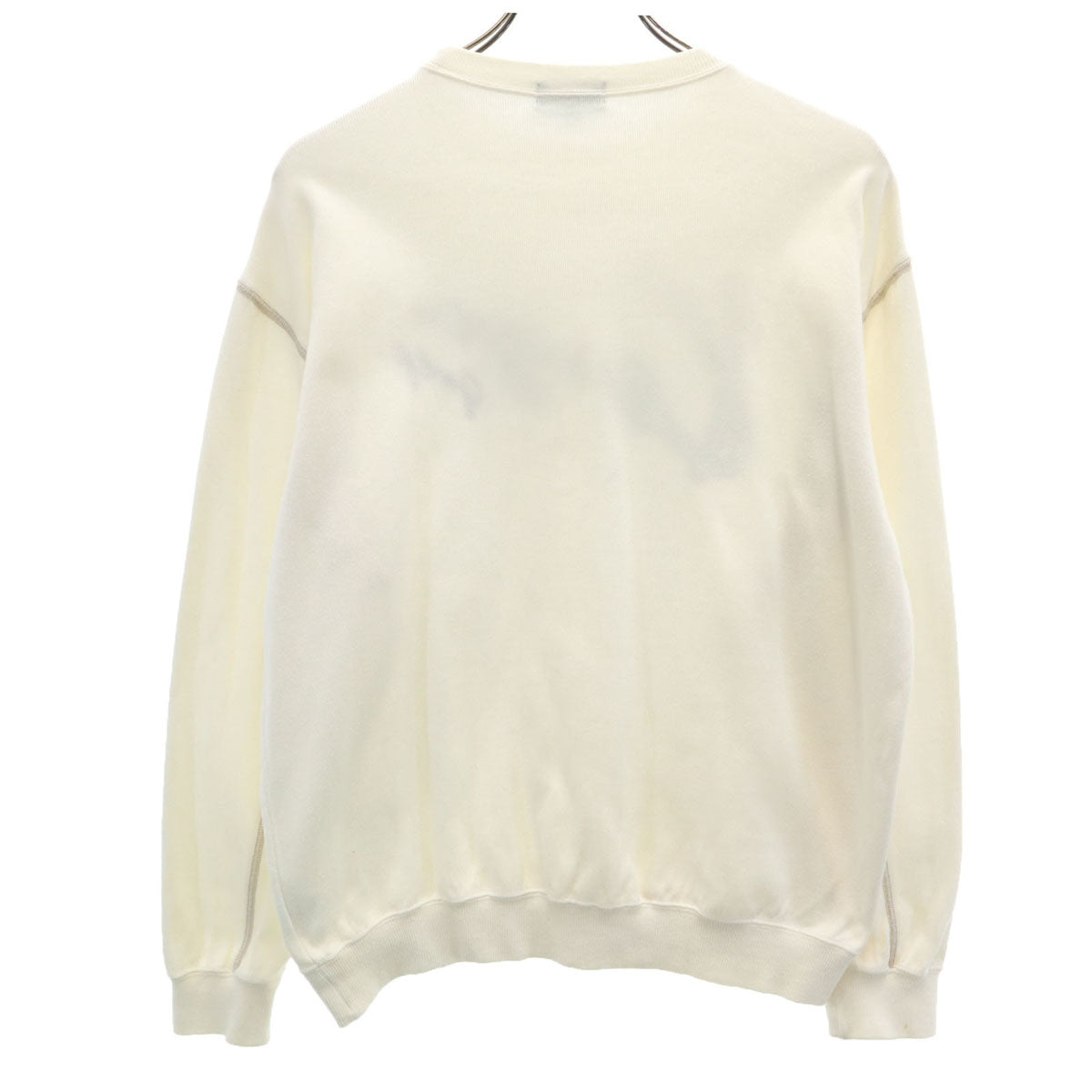 KENZO GOLF ケンゾーゴルフ 90s 日本製 オールド 長袖 スウェット トレーナー 2 アイボリー レディース