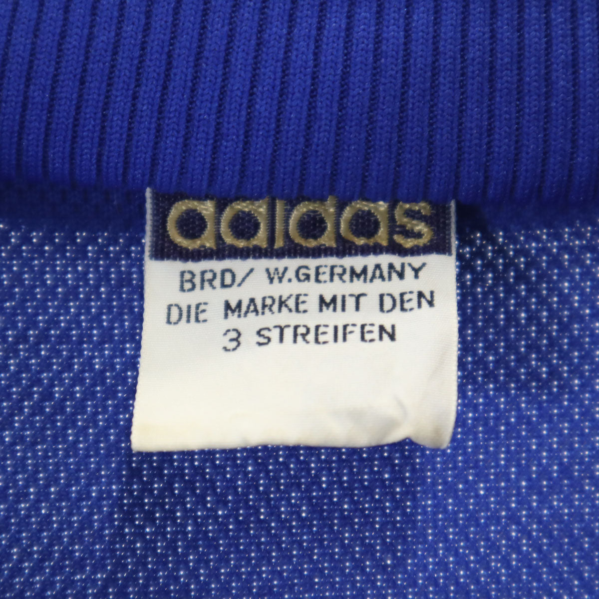 adidas アディダス 70s ヴィンテージ デサント製 西ドイツタグ トラックジャケット S ブルー メンズ