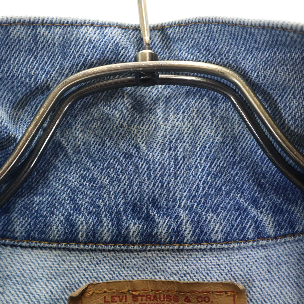 Levi's リーバイス 90s 70505-0217 オールド 日本製 4thタイプ デニムジャケット 42 ウォッシュブルー Gジャン メンズ