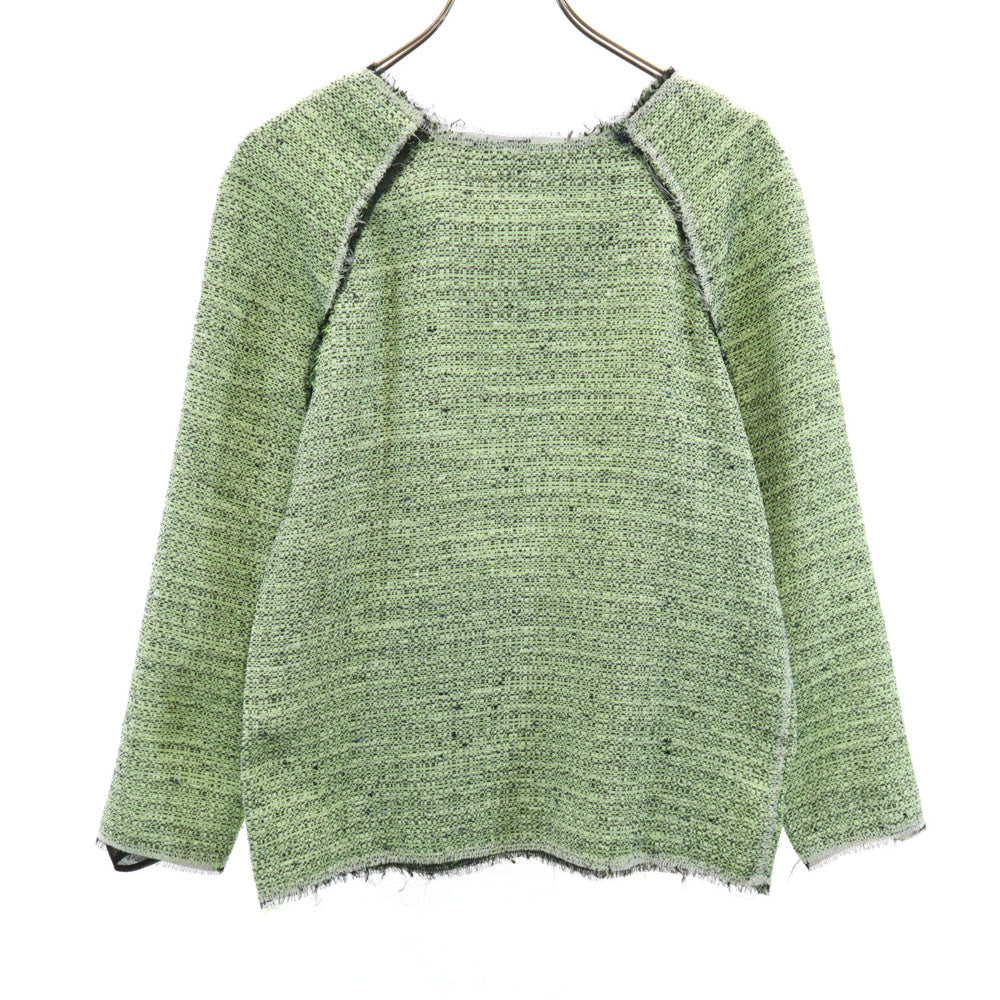 MSGM エムエスジーエム イタリア製 長袖 カットソー 38 グリーン系 レディース